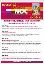 Zmenšenina obrázku: Plakát: Noc kostelů v Bedřichovicích