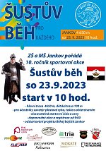 Zmenšenina obrázku: plakát na Šustův běh